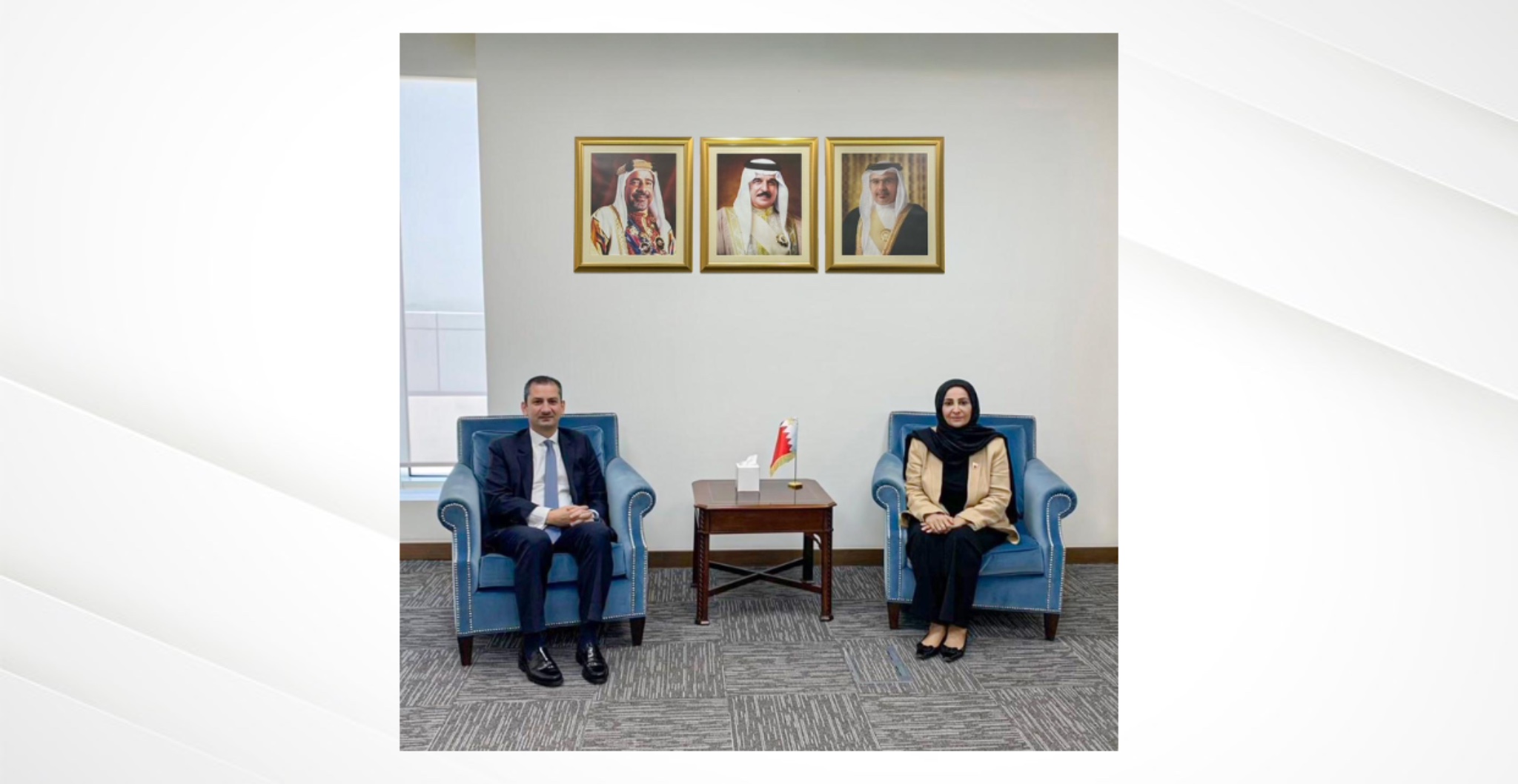 وزيرة الصحة تستقبل سفير جمهورية قبرص لدى مملكة البحرين